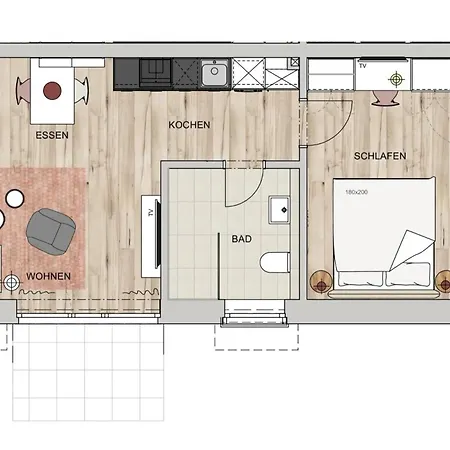 Apartment Kajuete *